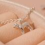 Personalised Labrador Silver Chain Bracelet, thumbnail 1 of 7