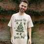 Spruce Up Your Life Men's Christmas T Shirt, thumbnail 3 of 4