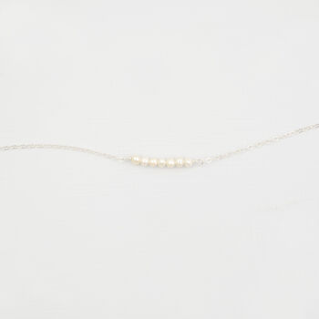 Freshwater Pearl Bar Bracelet, 7 of 12