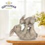 Some Bunny Loves You Gift Rabbit Ornament, thumbnail 7 of 8