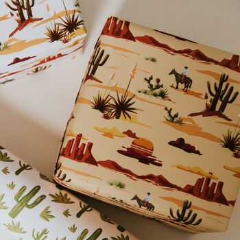 Luxury Wild West Wrapping Paper, 5 of 6