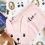 Personalised Baby Bunny Hooded Cotton Towel, thumbnail 2 of 10