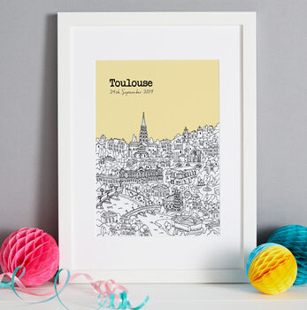 Personalised Toulouse Print, 2 of 12