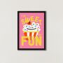 Cake Affirmation Art Print, thumbnail 4 of 9