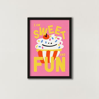 Cake Affirmation Art Print, 4 of 9