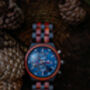 Lisbon Engraved Wooden Watch For Men, thumbnail 8 of 9