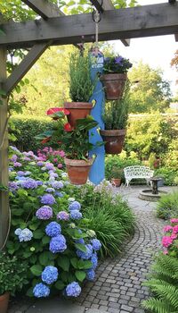 Four Pot Hanging Plant Holder, 5 of 5