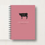 Personalised Cow Lover's Journal Or Notebook, thumbnail 10 of 10