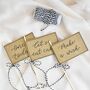 Personalised Birthday Cake Flag Topper Decoration, thumbnail 2 of 9