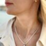 Personalised Heart Urn Necklace For Pet Or Human Memorial Ashes, thumbnail 2 of 12