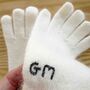 Personalised Womens Cashmere Wool Winter Gloves Gift, thumbnail 8 of 10