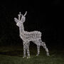 Swinsty Stag Dual Colour LED Battery Outdoor Reindeer, thumbnail 3 of 3