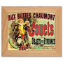 Aux Buttes Chaumont Monica Apartment Friends Oak Wood Framed Print, thumbnail 1 of 4