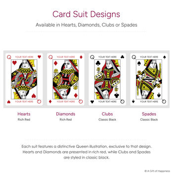 Best Grandma Personalised Queen Playing Card Gift Frame, 10 of 12