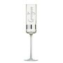 Personalised Holly Banded Champagne Flute, thumbnail 7 of 7