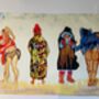 Wild Swimming Donald Where’s Your Troosers Tea Towel, thumbnail 2 of 2