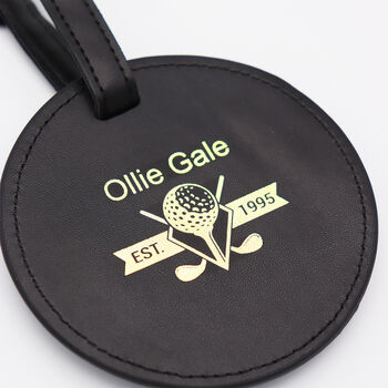 Personalised Golf Bag Medal Tee Holder, 5 of 5