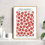 Fruit Market Kitchen Prints In Soft Pastel Colours, thumbnail 4 of 4