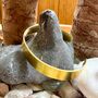 Personalised Brass Bangle Jewellery Gift, thumbnail 2 of 5