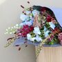 Seasonal Fresh Flowers In Floral Wrap, thumbnail 3 of 5
