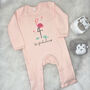 Flamingo Be Fabulous Jungle Babygrow, thumbnail 5 of 7