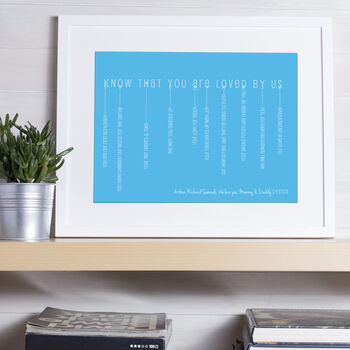 The Things I Love About You Print, 2 of 5