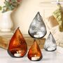 Hanging Teardrop Candle Holders, thumbnail 1 of 9