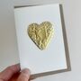 Personalised Gold Foil Initial Letter Birthday Card, thumbnail 10 of 10