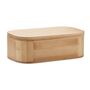 Natural Bamboo Divider Lunch Box, thumbnail 4 of 5