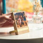 Personalised Oak And Brass Photo Print, thumbnail 1 of 6