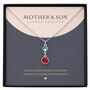 Personalised Create Your Own Mother And Children Birthstones Necklace, thumbnail 6 of 8
