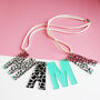 Leopard Print Mama Necklace, thumbnail 9 of 12
