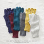 Fair Trade Luxury Soft Fine Knit Merino Ladies Gloves, thumbnail 12 of 12