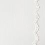 Juliet Cap Wedding Veil With Lace Edge • Lace Juliet Cap Wedding Veil • Deco Wedding Veil Juliet Cap, thumbnail 5 of 6