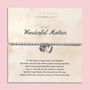 Wonderful Mother Silver Plated Bracelet, thumbnail 1 of 7