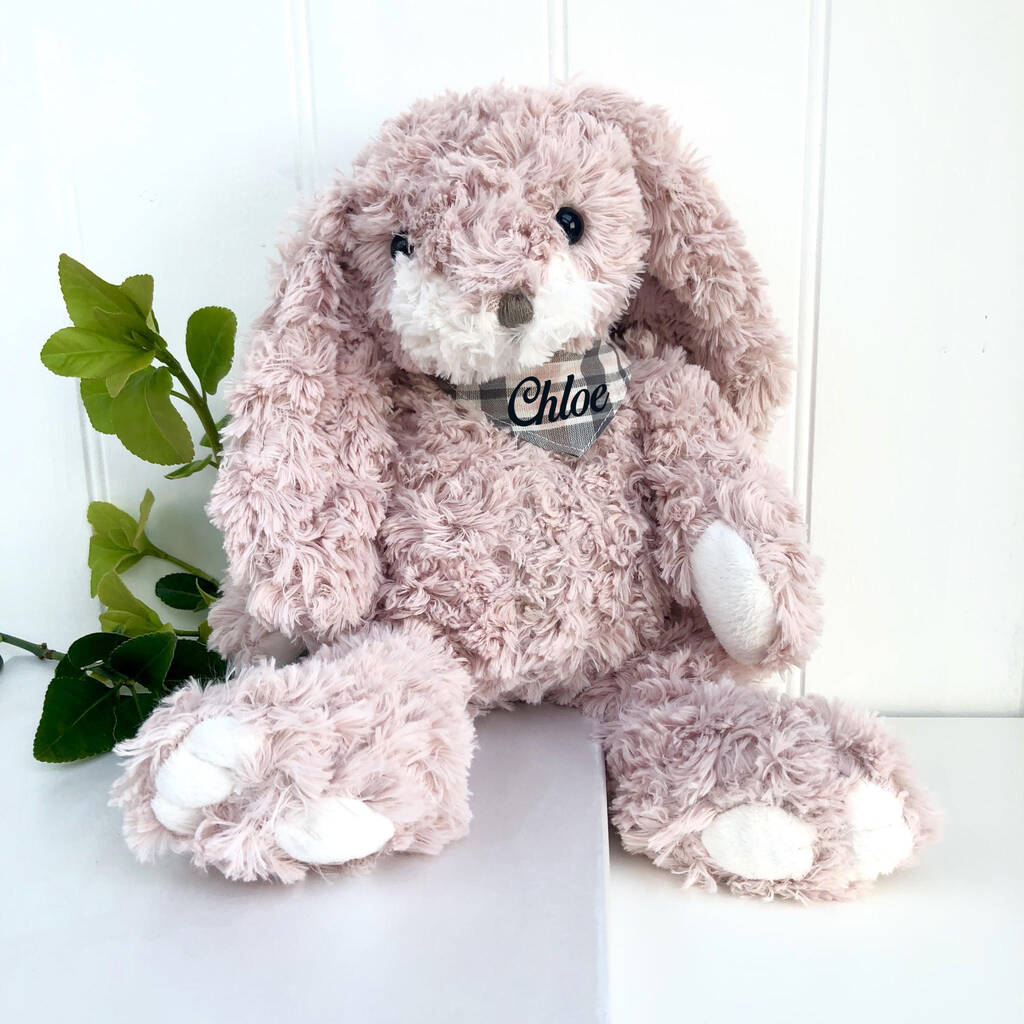 Personalised Bunny Soft Toy, 1 of 4