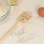 Personalised Baking Queen Wooden Baking Spoon, thumbnail 2 of 2