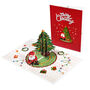 Merry Christmas Tree Pop Up Gift Cards With Santa, thumbnail 3 of 5