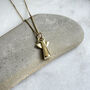 14ct Gold Angel Necklace, thumbnail 4 of 6