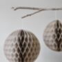 Set Of Two Colourful Honeycomb Paper Balls, thumbnail 9 of 12