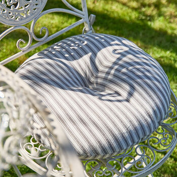 French Style Striped Cotton Garden Cushion Collection, 7 of 8