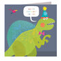 Birthday Dinosaur Card, thumbnail 2 of 5