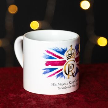 King's Coronation Double Espresso Mugs, 2 of 3