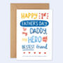 Personalised First Father's Day Card For Daddy, thumbnail 2 of 4