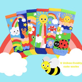 United Oddsocks Bugs And Kisses Gift Box Set, 2 of 3