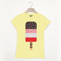 Lols Giant Ice Lolly Women's T Shirt, thumbnail 1 of 1