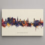 Edinburgh Cityscape Skyline Print, thumbnail 1 of 12