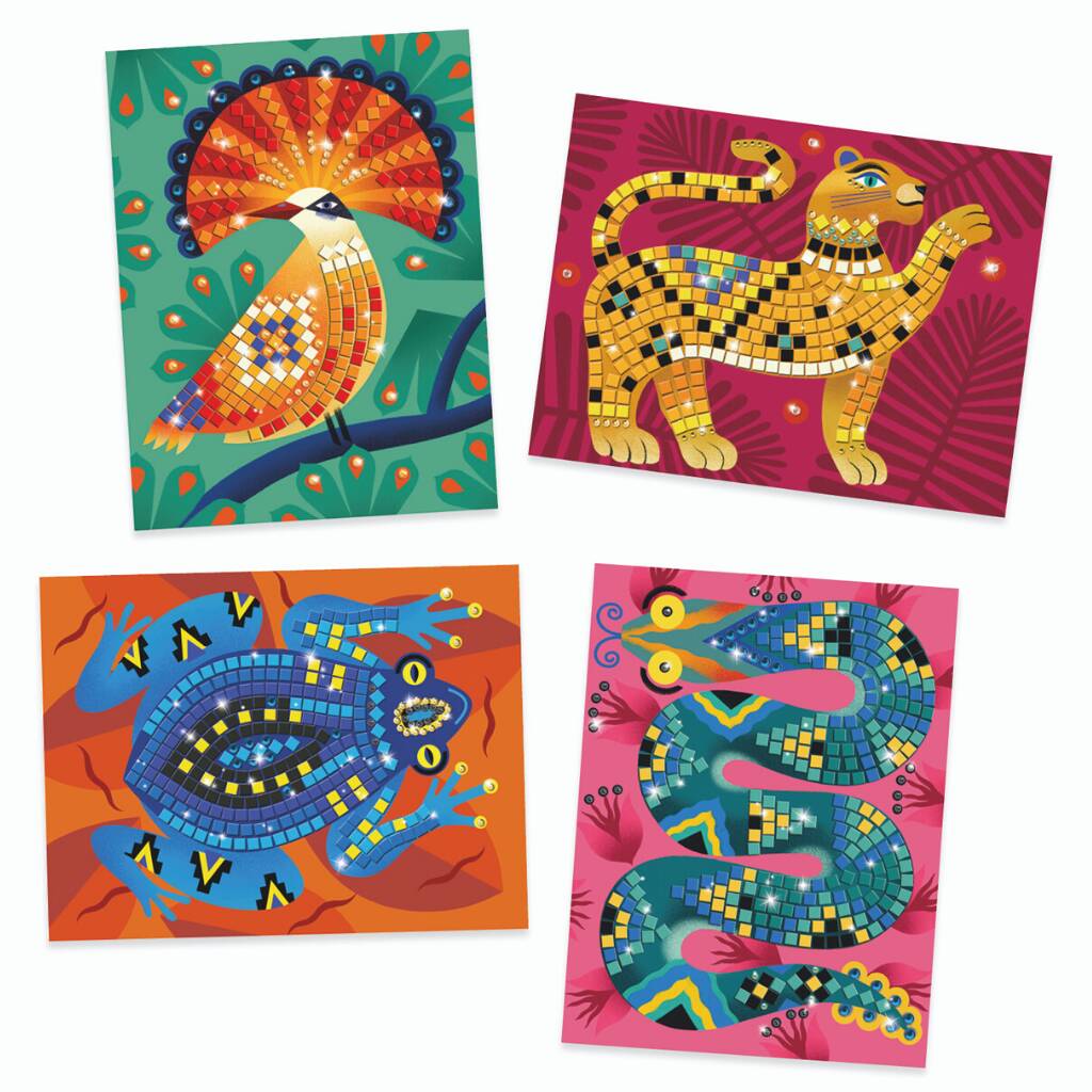 Make Your Own Mosaics By Numbers Craft Kits By Crafts4Kids