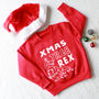 T Rex Kids Christmas Jumper / Sweater, thumbnail 3 of 5