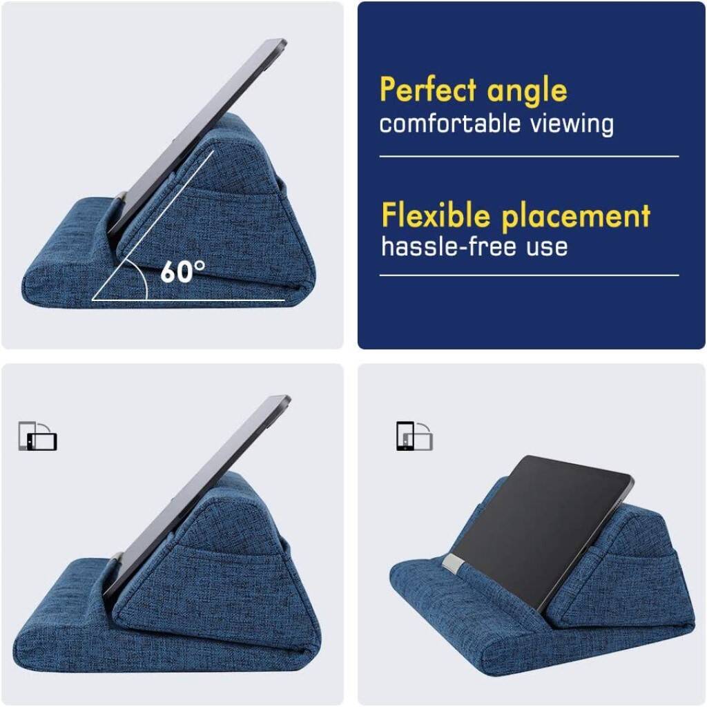 Tablet Pillow Stand Soft Bed Pillow Holder By Momentum